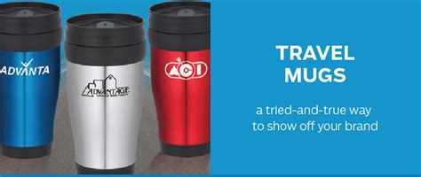 Custom Travel Mugs | Promotional Travel Mugs | PrintGlobe