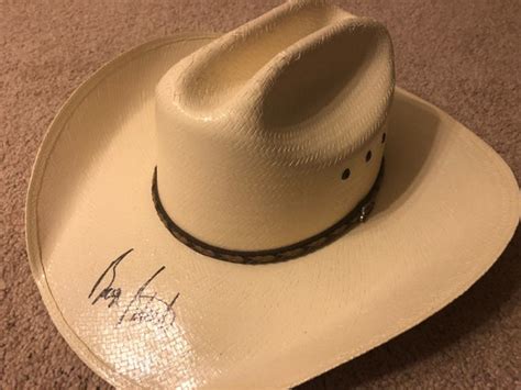 George Strait Signed White Cowboy Hat | Etsy