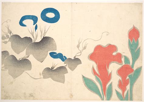 Ogata Kôrin: Design of Morning–glory and Other Flowers - Metropolitan ...