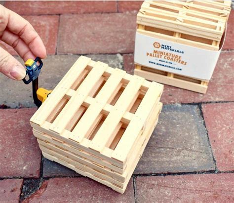 Mini Pallet Coasters - Pine (5pk) – Mini Materials