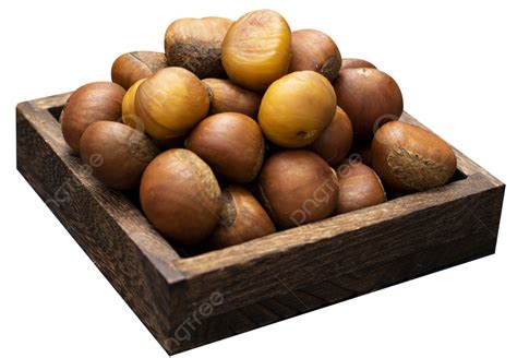 Sugar Fried Chestnut Nuts Food, Stir Fried Chestnuts With Sugar, Nut, Dry Fruits PNG Transparent ...