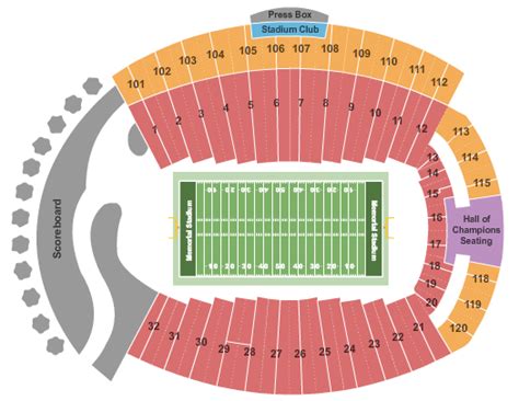 Iu Memorial Stadium Seating Chart With Rows | Review Home Decor