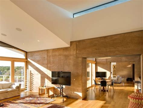 Striking rammed earth home blends into the hills of Santa Fe | Inhabitat - Green Design ...