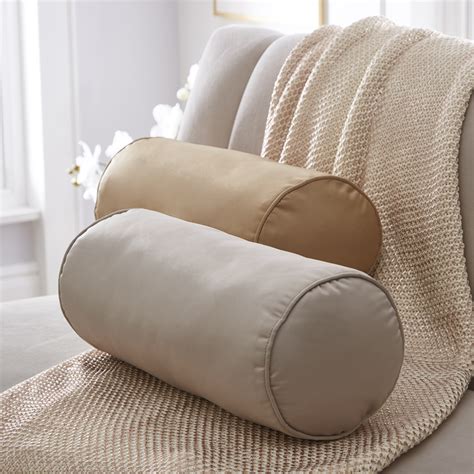 Bolster Cushion Gold Bedding | Clarke & Clarke by Sanderson Design