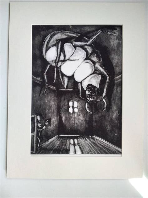 Metamorphosis Art Kafka Print Metamorphosis Etching Print - Etsy UK