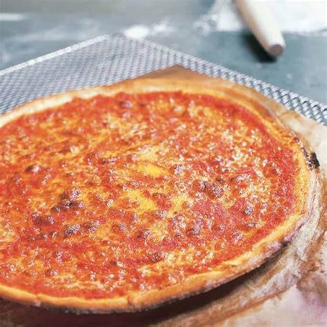 Crisp Thin-Crust Pizza | America's Test Kitchen Recipe