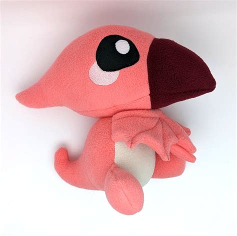 Pterodactyl Plushie Pink Pterosaurs Dinosaur Stuffie - Etsy