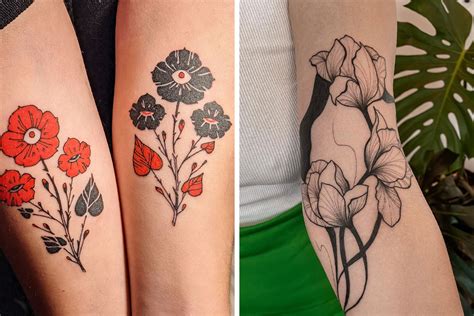 90 Flower Tattoo Ideas That Radiate Elegance And Beauty | Bored Panda