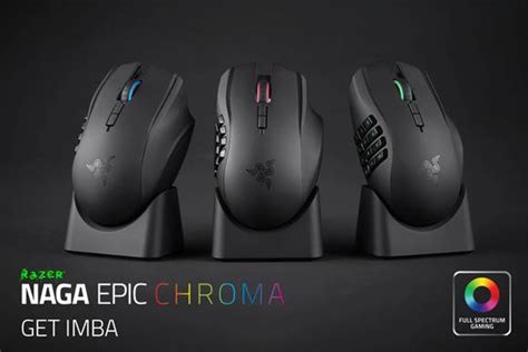 Razer Unveils the Razer Naga Epic Chroma gaming mouse.