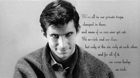 Norman bates quote from Psycho. [1366x768] : wallpaper