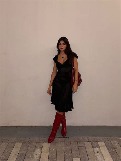 red boot outfit | Fashion, Red boots outfit, Outfits