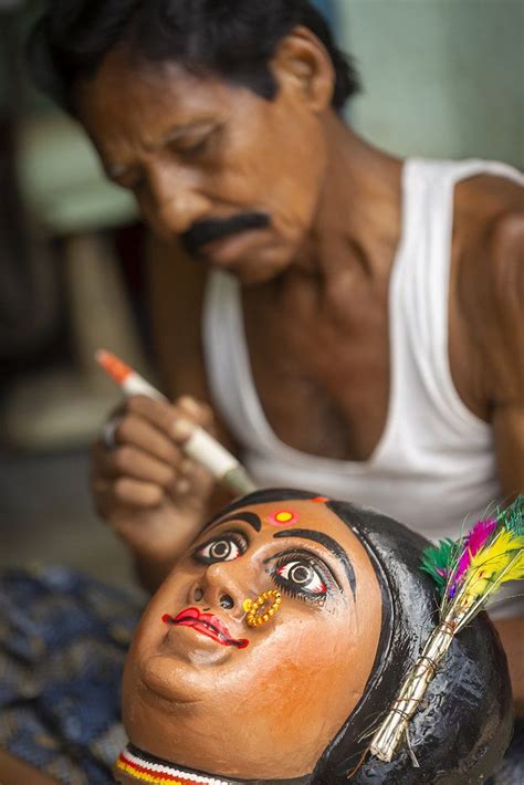 Chhau Mask Making Village, Charida, West Bengal, 2019 | West bengal, Mask making, Bengal