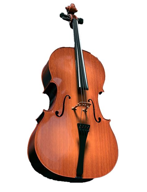 Wooden Cello Transparent Background - PNG Play