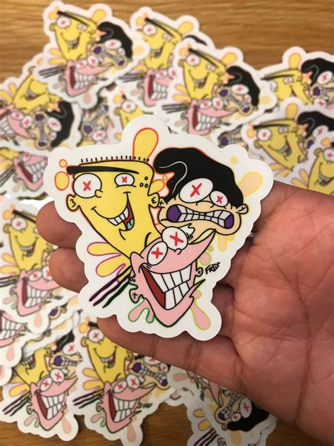 Ed Edd N Eddy Sticker Laptop Stickers Car Decals - Etsy