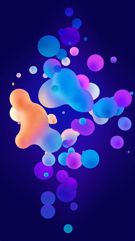 Pin by Jacob Esparza on Material °Minimal °Pattern | Bubbles wallpaper, Iphone colors, Iphone ...