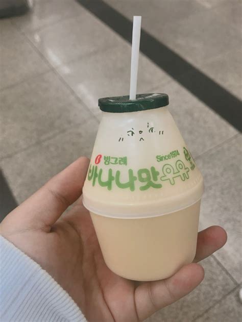 banana milk | Banana milk, Korean drinks, Banana milk korean