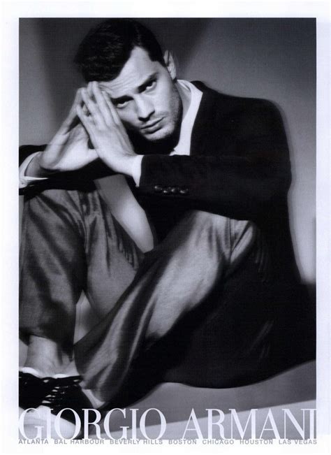 Jamie Dornan for Giorgio Armani Spring/Summer 2009 Ad Campaign – The ...