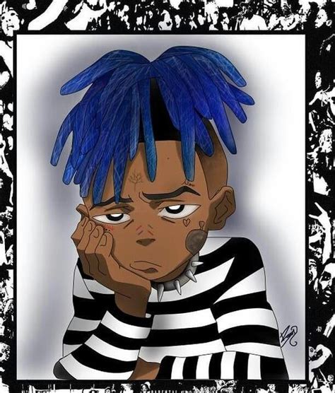 Xxxtentacion Anime Rapper, Rapper Art, Dope Cartoons, Dope Cartoon Art, Arte Do Hip Hop, Trill ...