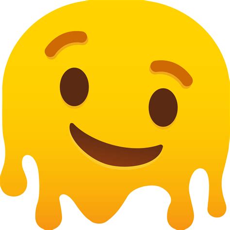 Derretendo face emoji 21968105 PNG