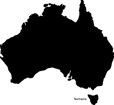 SVG > continent geography australia - Free SVG Image & Icon. | SVG Silh