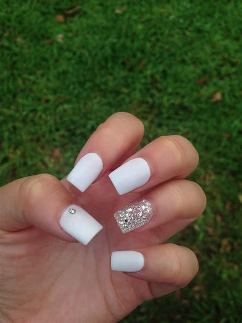 Short Nail Ideas White | Nail Art Trendy