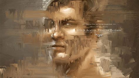 Concept Art and Photoshop Brushes - Photoshop Abstract Portrait Painting / Character Concept ...