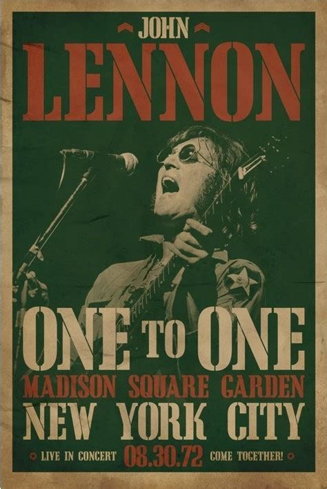 John Lennon - concert Poster | Sold at Europosters