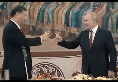 WATCH: Putin and Xi Consummate Their Bromance 'Without Limits'