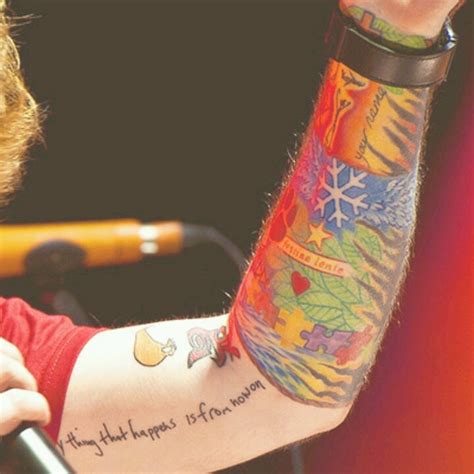 Two things:: 1. The fact that he has "your name" tattooed on his arm is ...