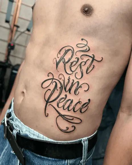 40+ Rest In Peace Tattoo Ideas To Help You Honor Your Loved Ones