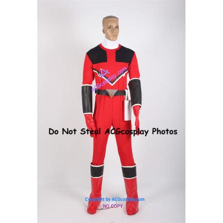 Power Rangers Time Force Quantum Ranger Cosplay Costume