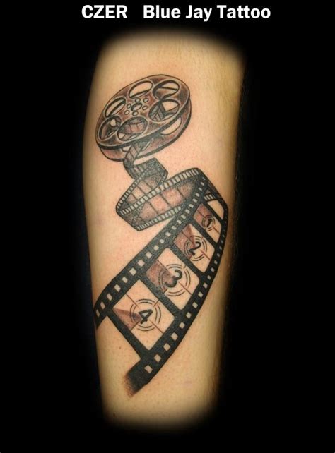 Award Winning Movie Reel Realistic Tattoo By CZER @ Blue Jay Tattoo | Picture tattoos, Tattoos ...