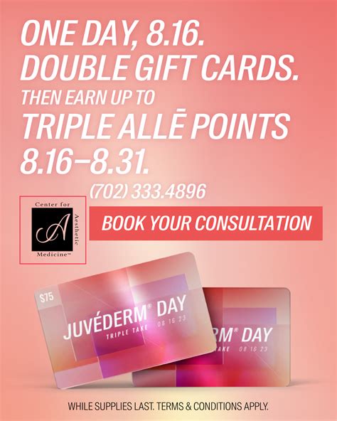 Juvederm Day Special - Center for Aesthetic Medicine