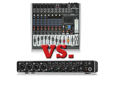 USB Mixer VS Audio Interface for your home studio - James Barnden Blog