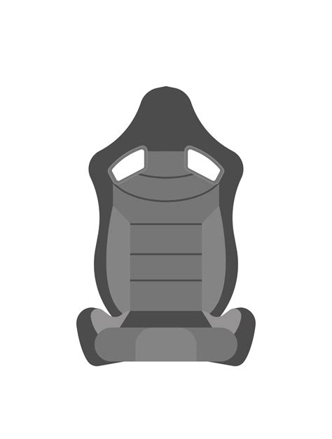 Sports car seat. vector illustration 26429866 Vector Art at Vecteezy