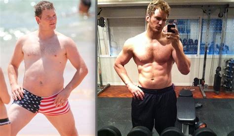 Chris Pratt. Before and after GotG : pics