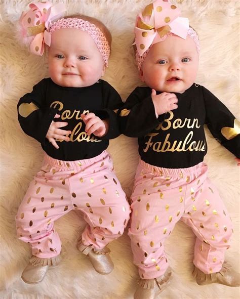 Pinterest | Twin baby girls, Baby girl newborn, Newborn outfits