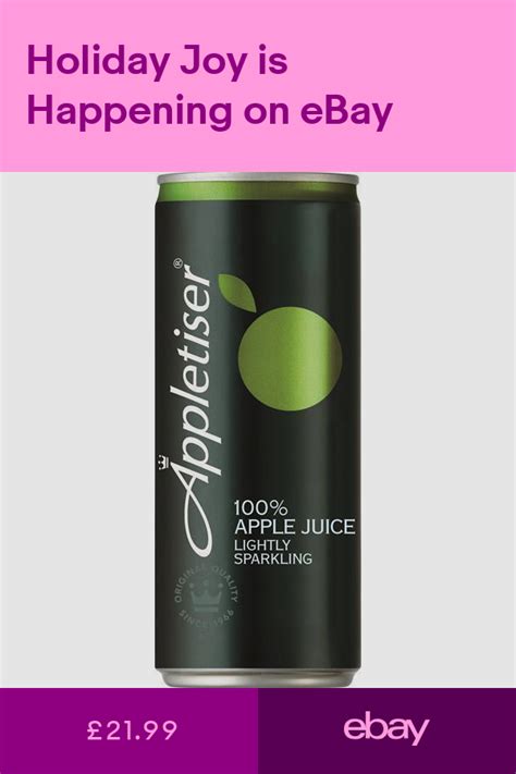 Apple Appletiser Cans Pack Apple 250ml x 24 7434910542504 | eBay | Soft drinks, Canning, Apple