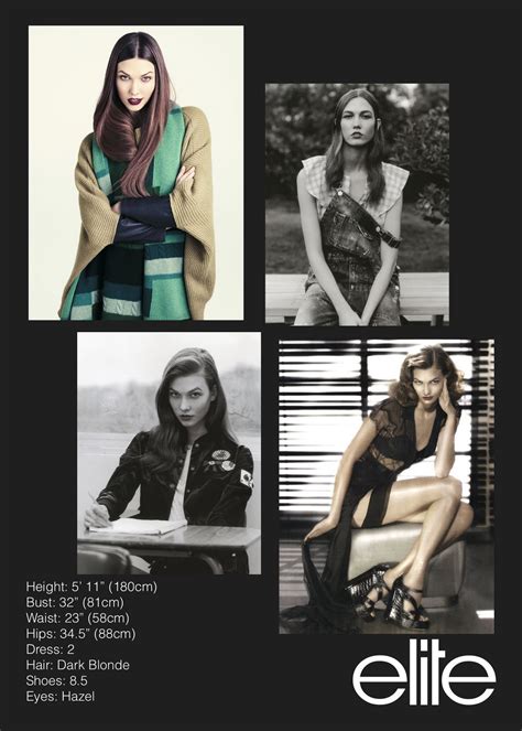 .: Karlie Kloss Model Comp. Card