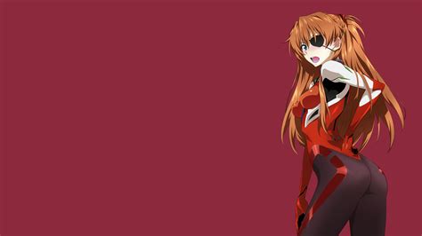 Asuka Langley Sohryu HD Wallpaper: Bold and Defiant