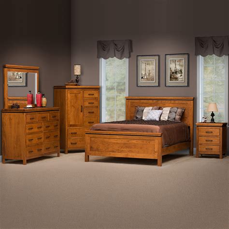 Amish Bedroom Furniture - Daniel S Amish Mission Bedroom / All bedroom ...