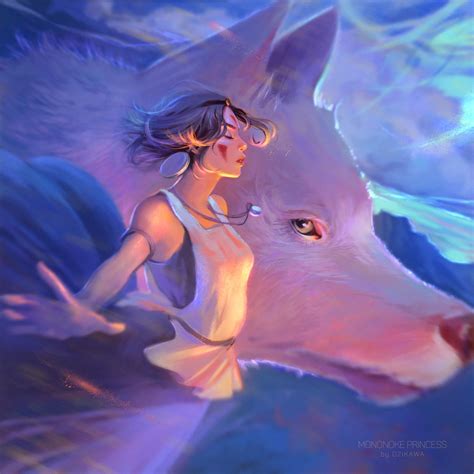 Princess Mononoke by DziKawa on DeviantArt