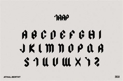 Trap | Uppercase Blackletter Font | Lettering, Lettering fonts, Popular ...