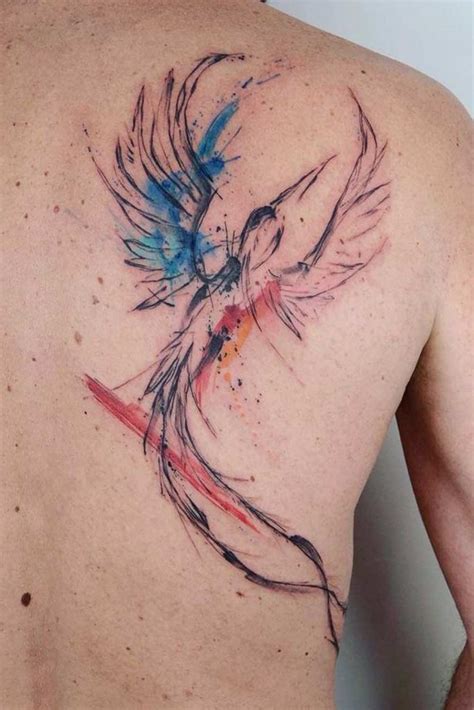 Blue Phoenix Tattoos