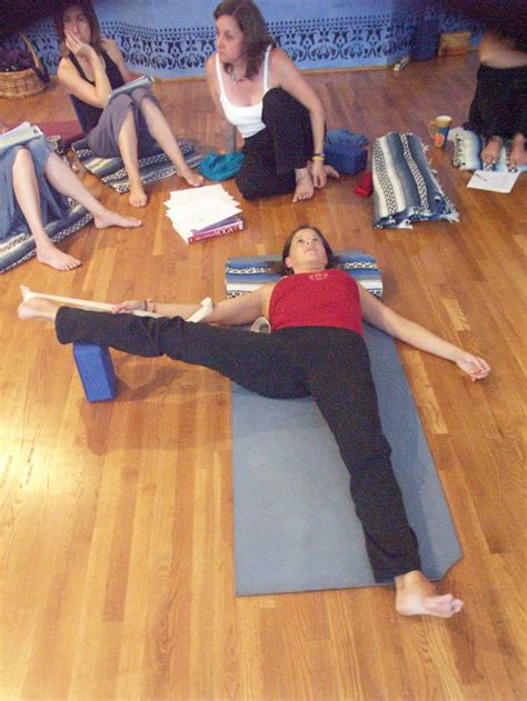 Hamstring Stretch with Strap | Yoga asanas, Iyengar yoga, Restorative yoga