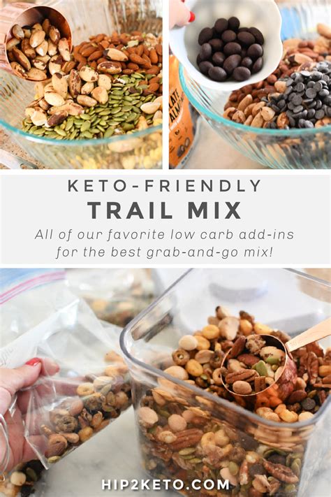 Best Homemade Keto Trail Mix - Easy & Healthy Snack | Hip2Keto