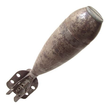 WWII British 3-Inch Mortar Round, 1941 Dated – RJ Militaria