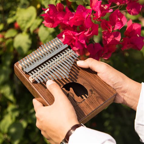 Thumb Pianos Musical Instruments, Stage & Studio YBx Thumb Piano 17 Keys Kalimba African Animal ...