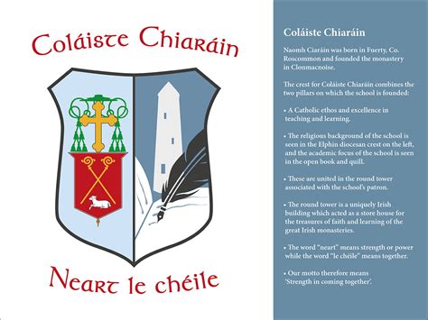 Launch of School Crest for Coláiste Chiaráin | Elphin Diocesan Website