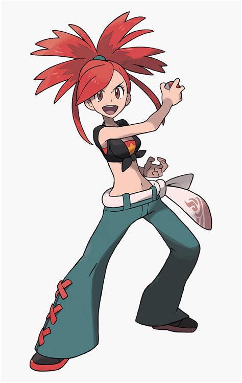 Pokemon Fire Gym Leader, HD Png Download , Transparent Png Image - PNGitem